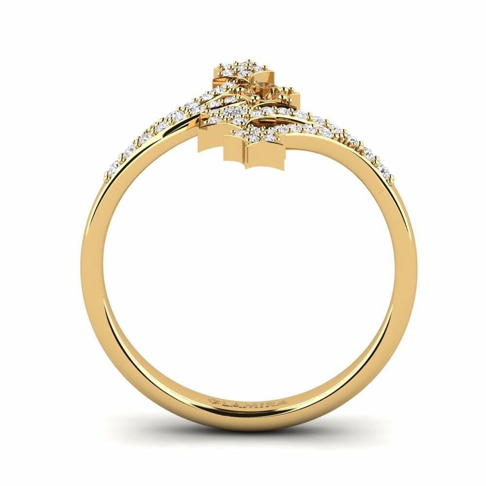 Diamant Brun Bague Praxis