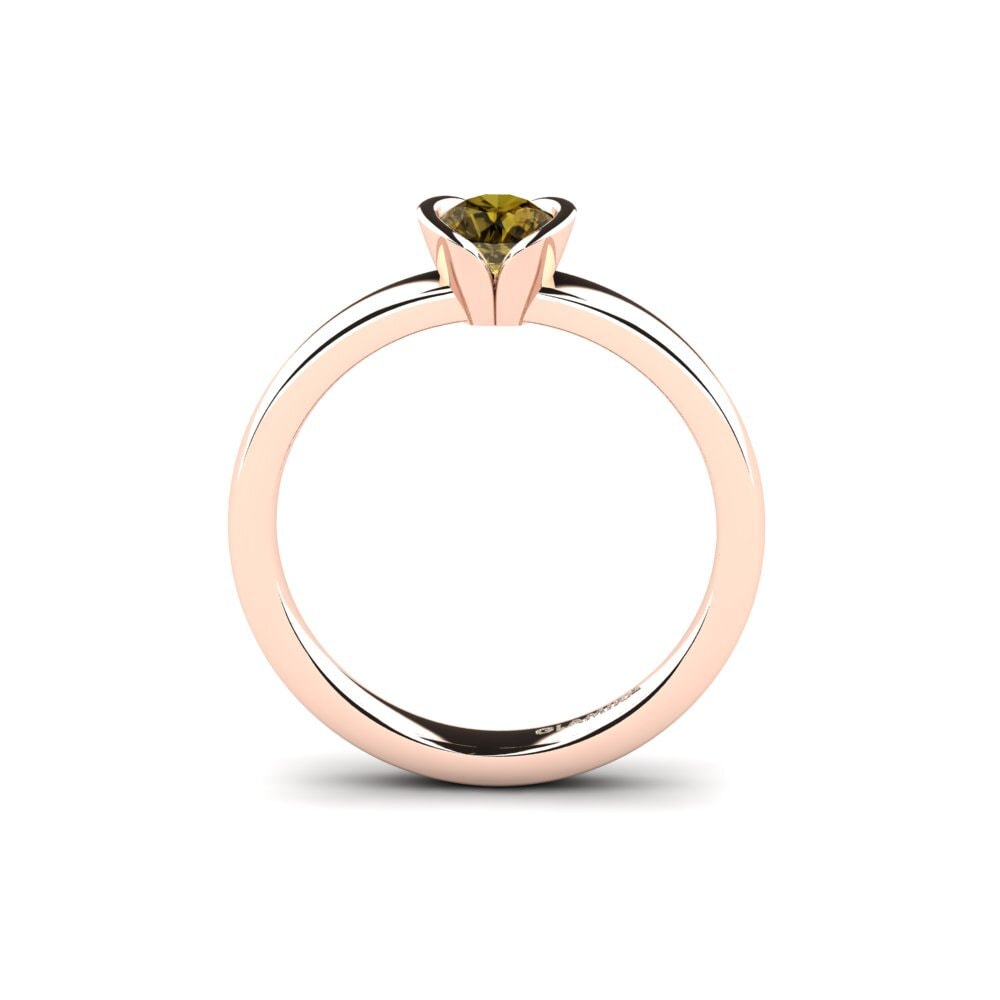 Brown Zircon Bridal Set Precious Moments Ring A