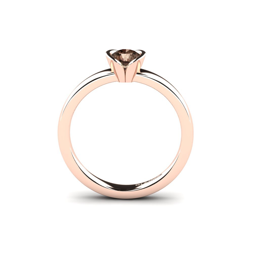 Smoky Quartz Bridal Set Precious Moments Ring A