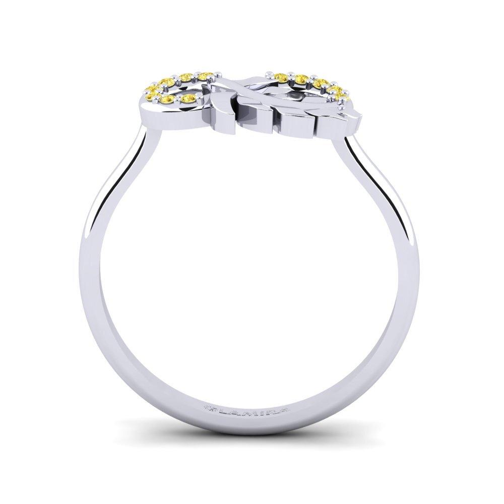 Gelber Saphir Ring Prematuru
