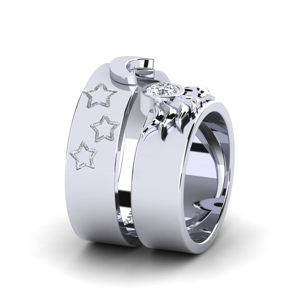 Lab Grown Diamond Ring Pretty Morning Set