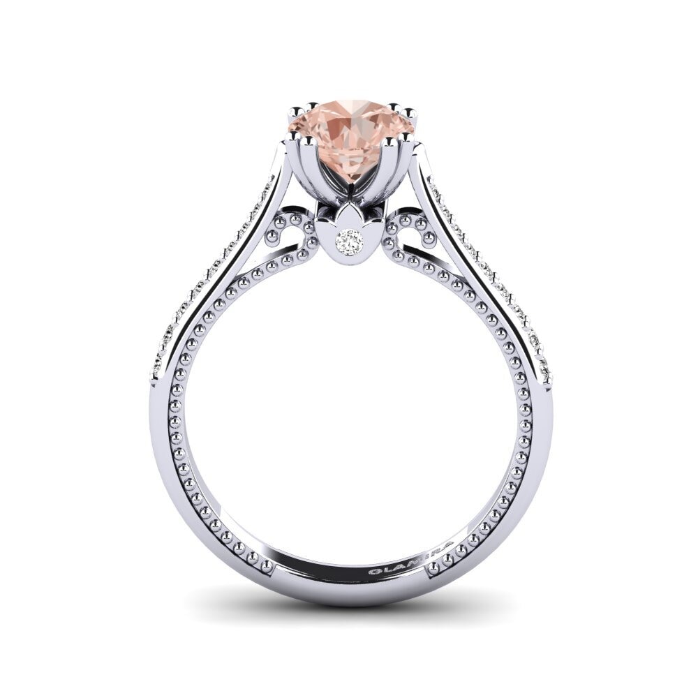 Morganita Anillo de compromiso Puerza