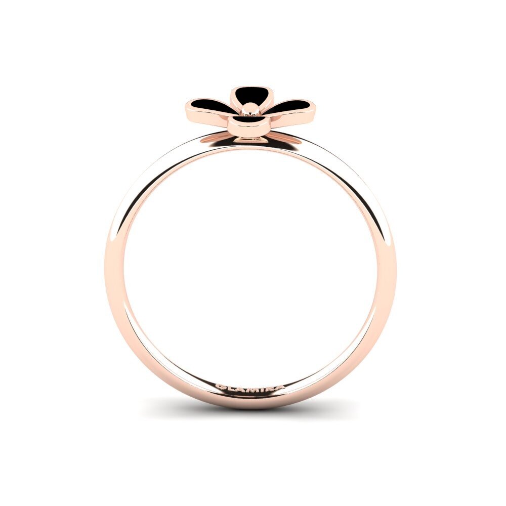 14ct Rose Gold Ring Quintic