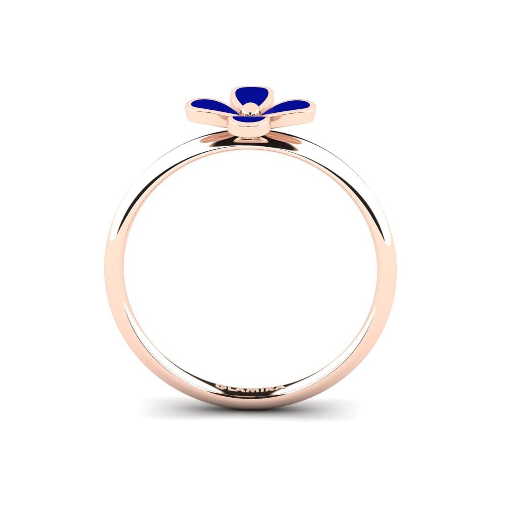 14ct Rose Gold Ring Quintic