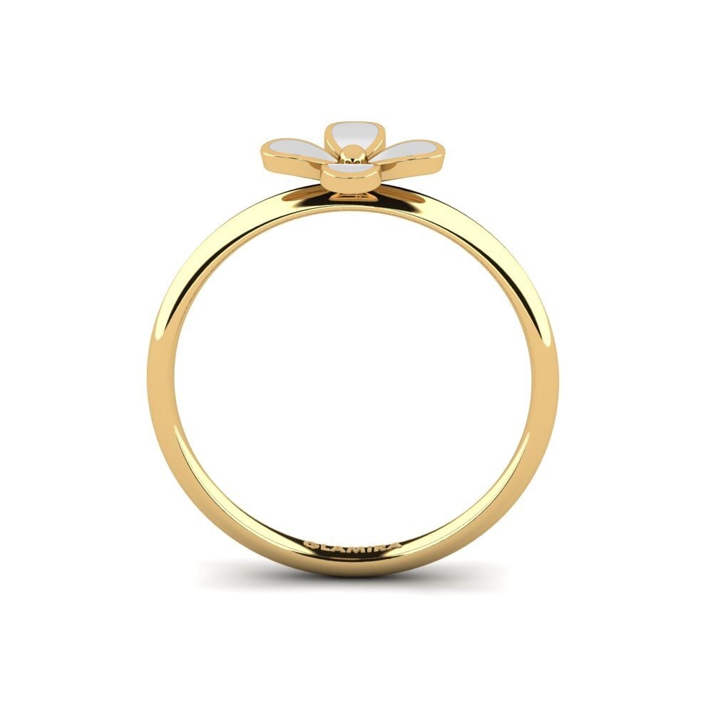Gelbgold 750 Ring Quintic