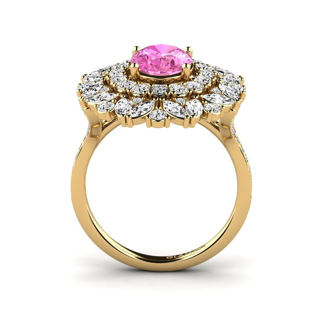 Topacio Rosa Anillo de compromiso Agathon