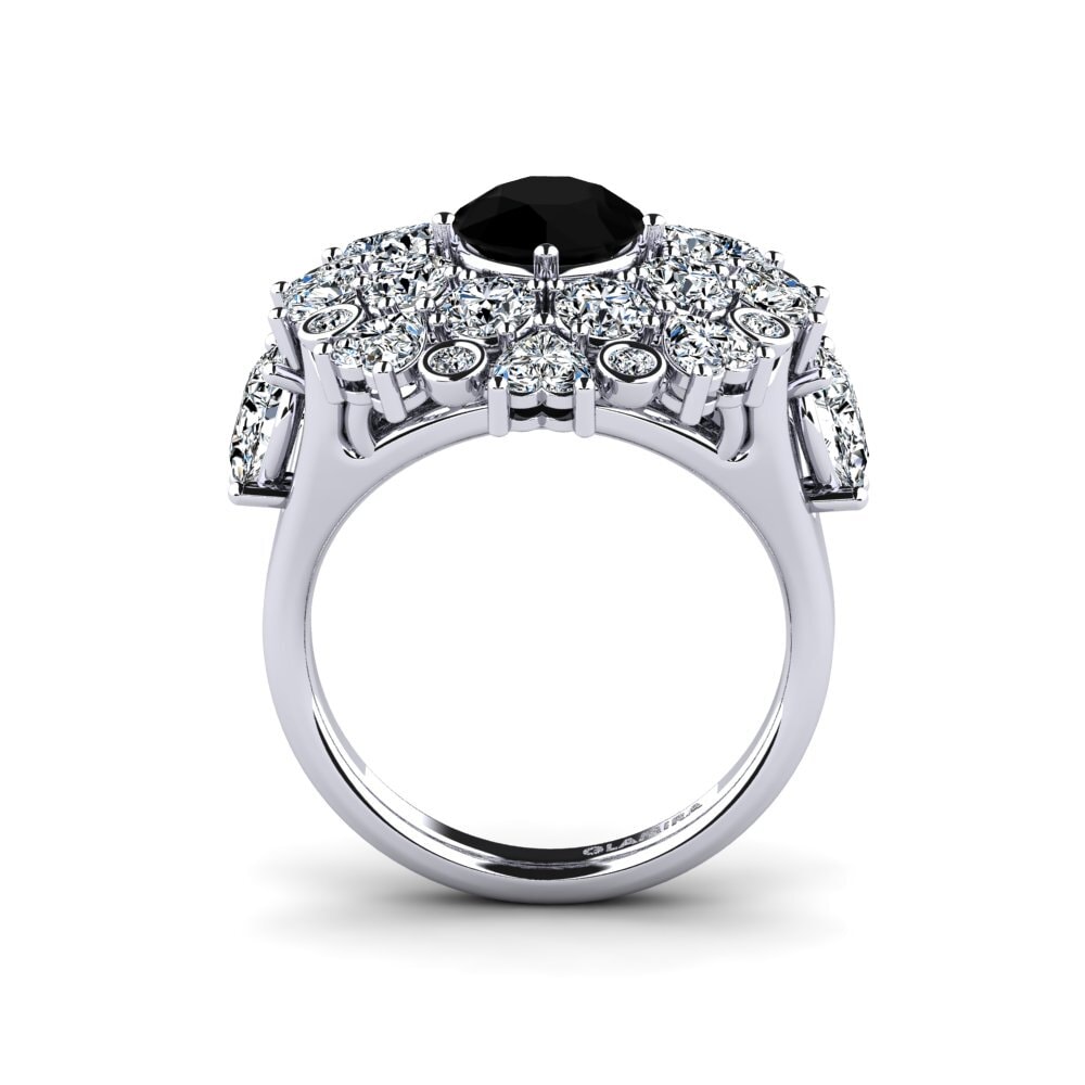 Black Diamond Engagement Ring Dacian