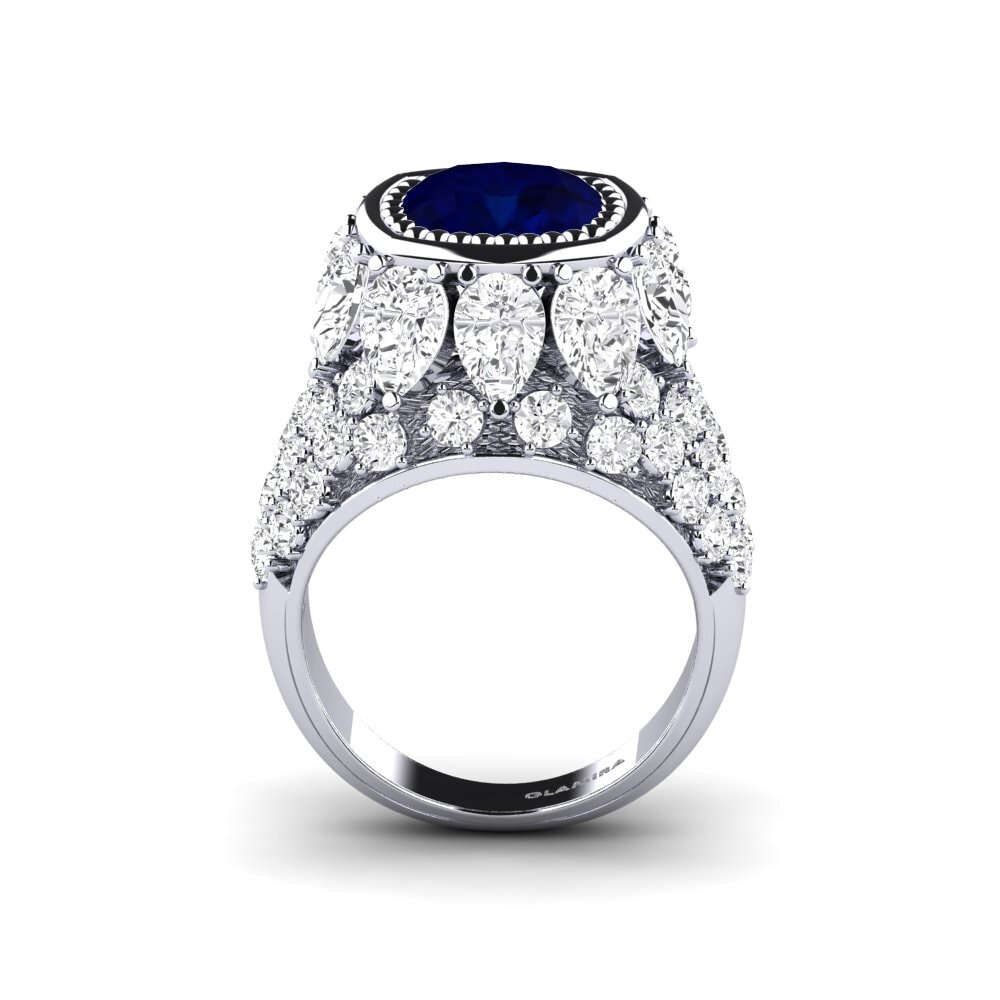 Zafiro Anillo de compromiso Hardy