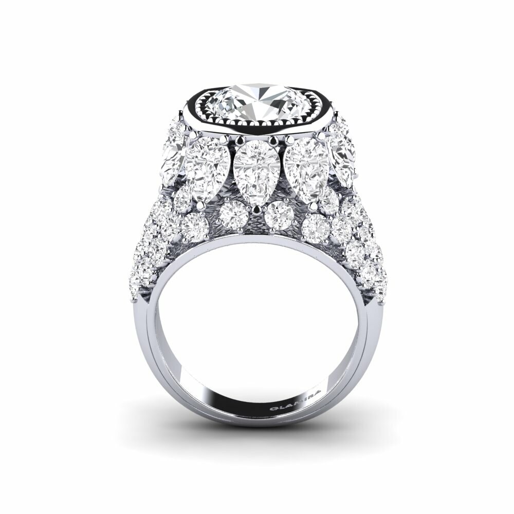 Bague de fiançailles Hardy Zircon Blanc