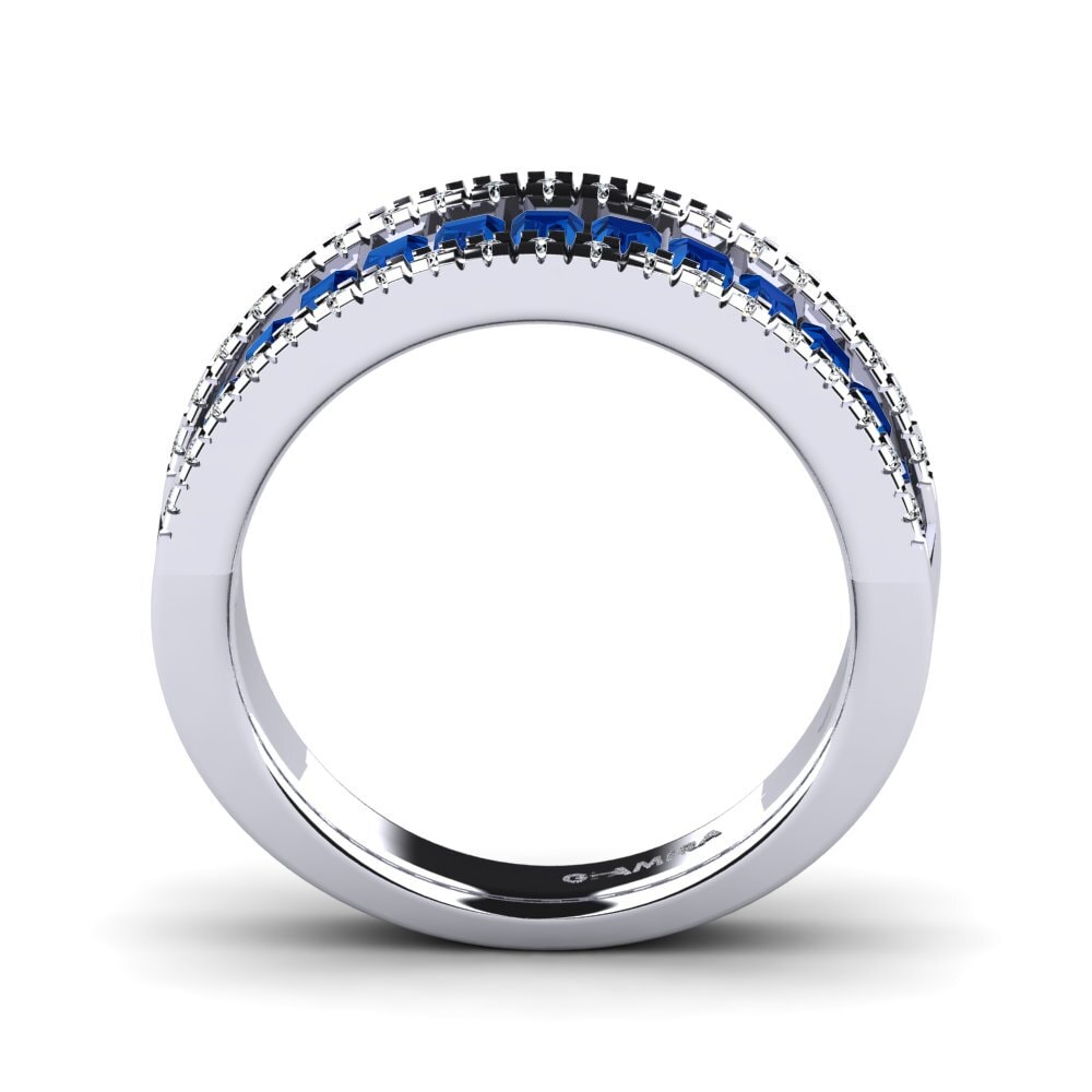Dark Blue Zirconia Ring Latashia