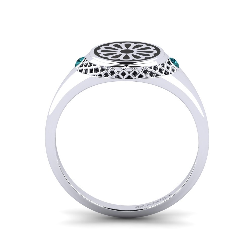 Diamant Bleu Bague Lenox