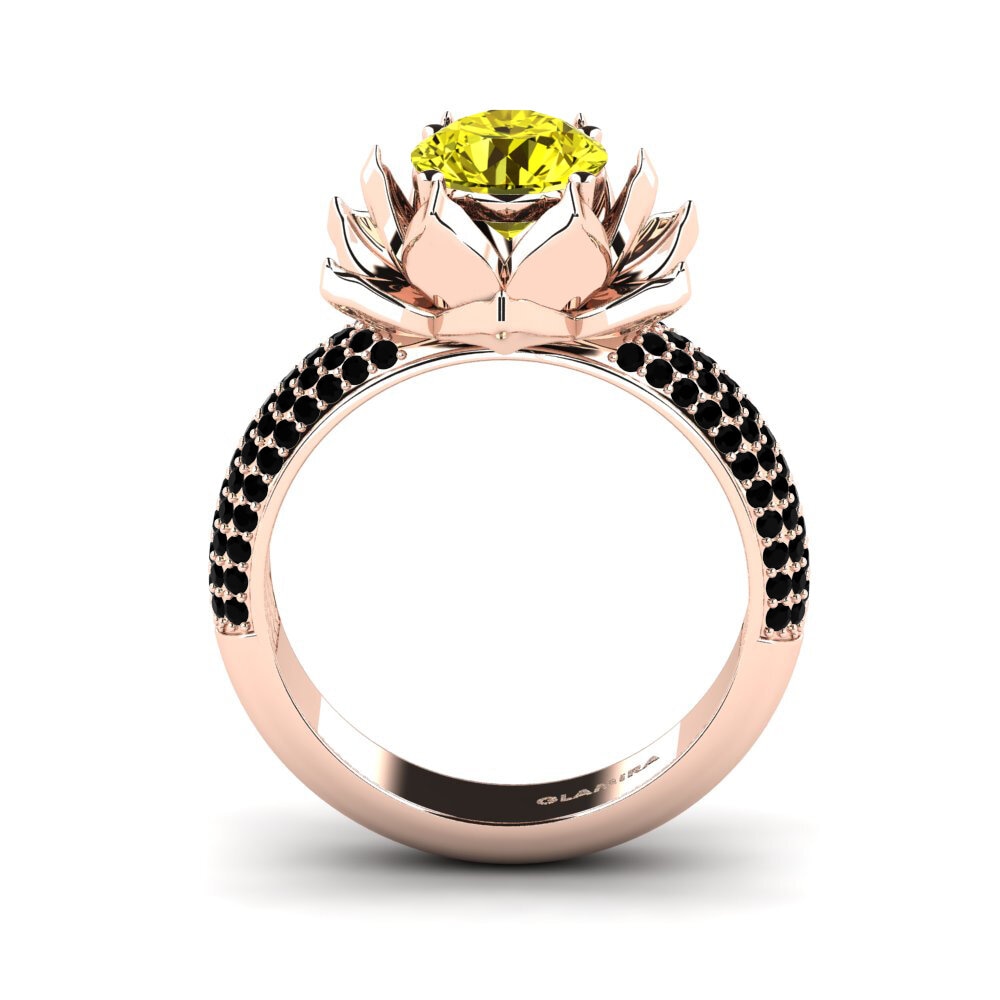 Diamant Jaune Bague Melite