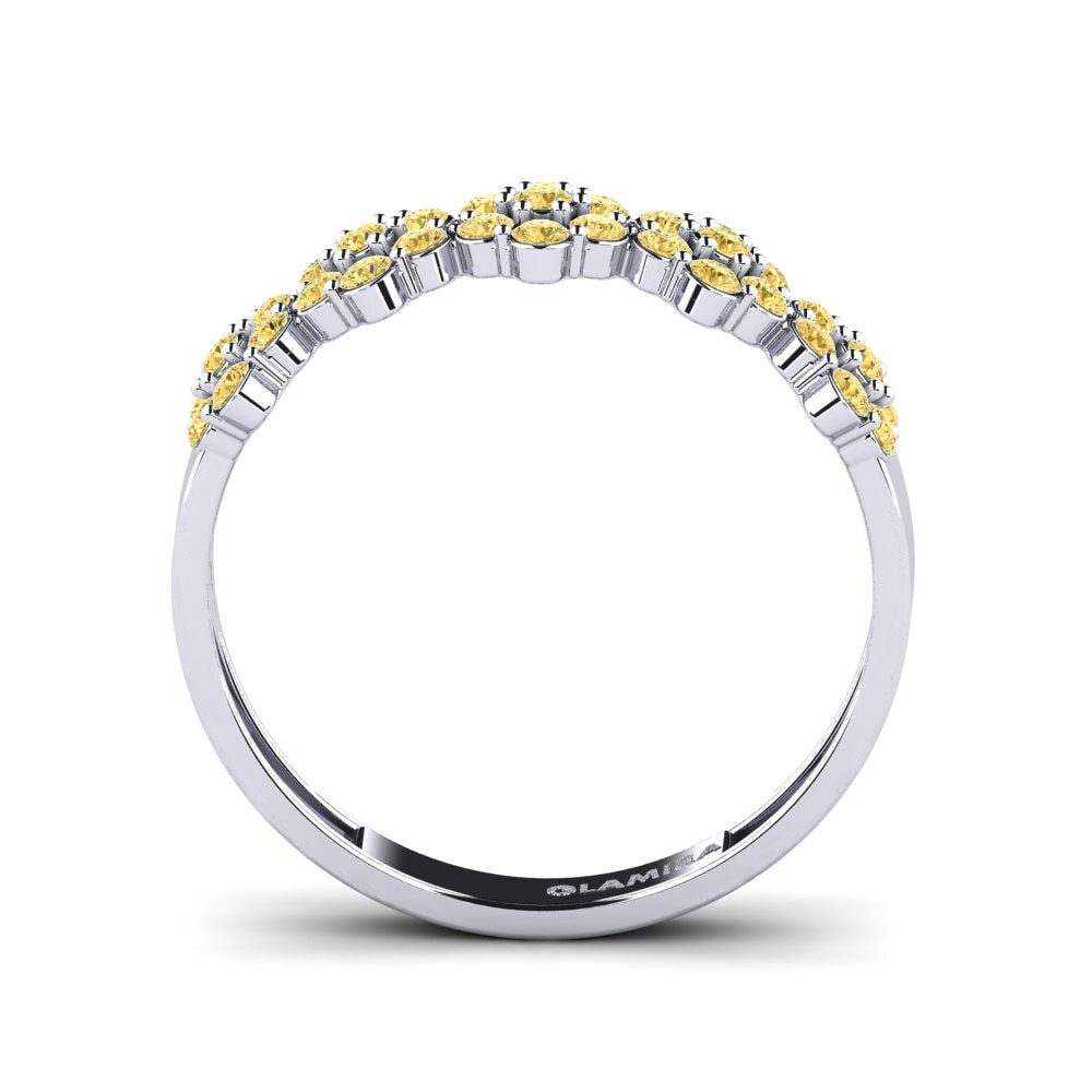 Diamant Jaune Bague Orli