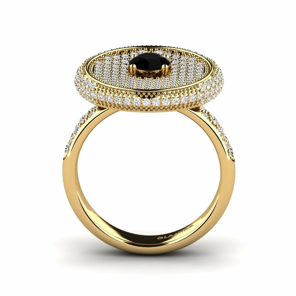 Svart Onyx Ring Sachi