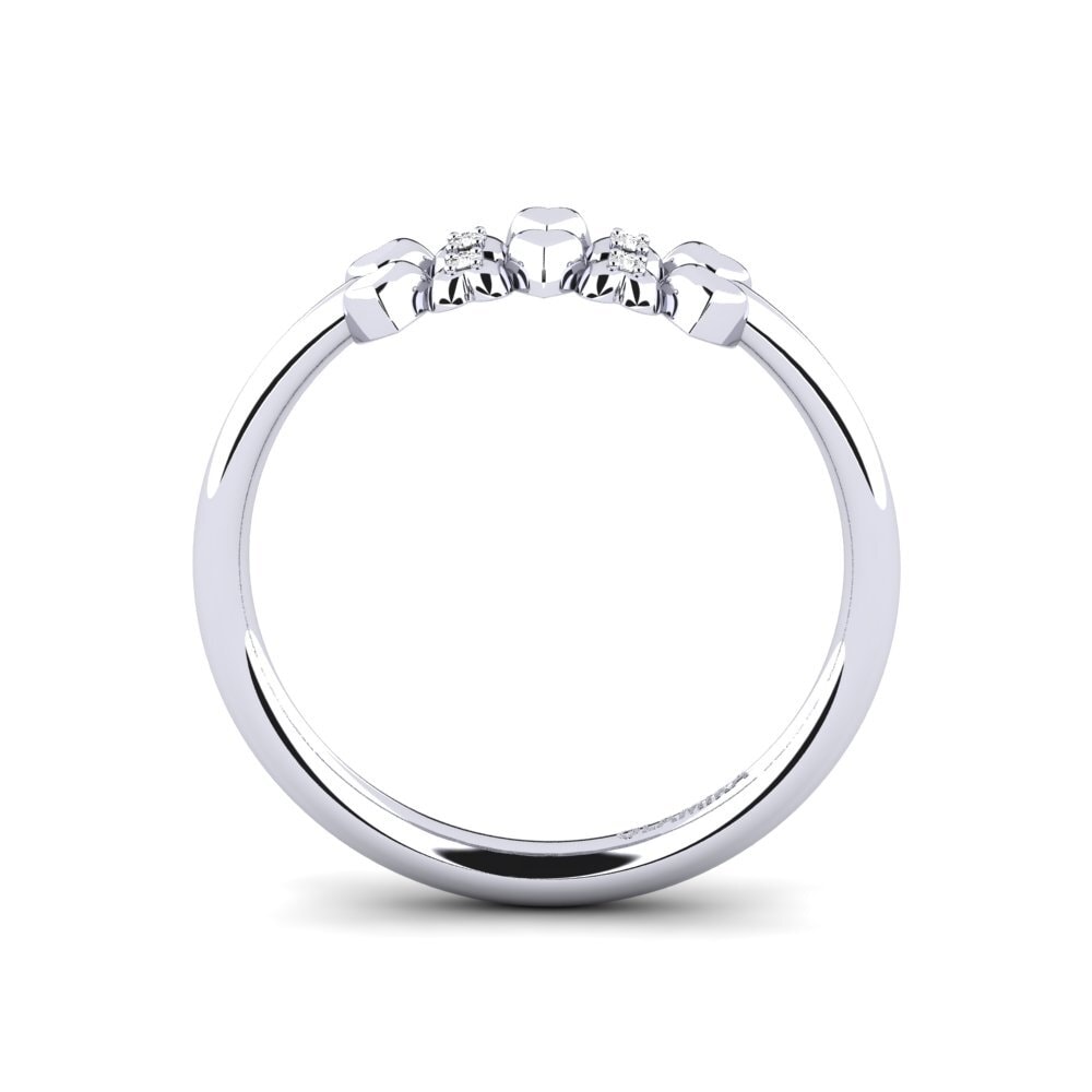 White sapphire Ring Shashi