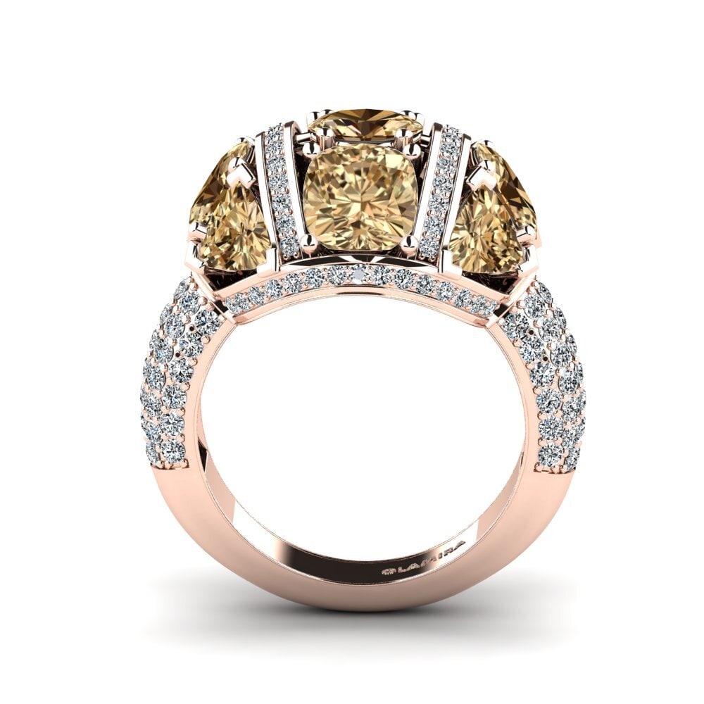 Cojín Diamante café Anillo Wemba
