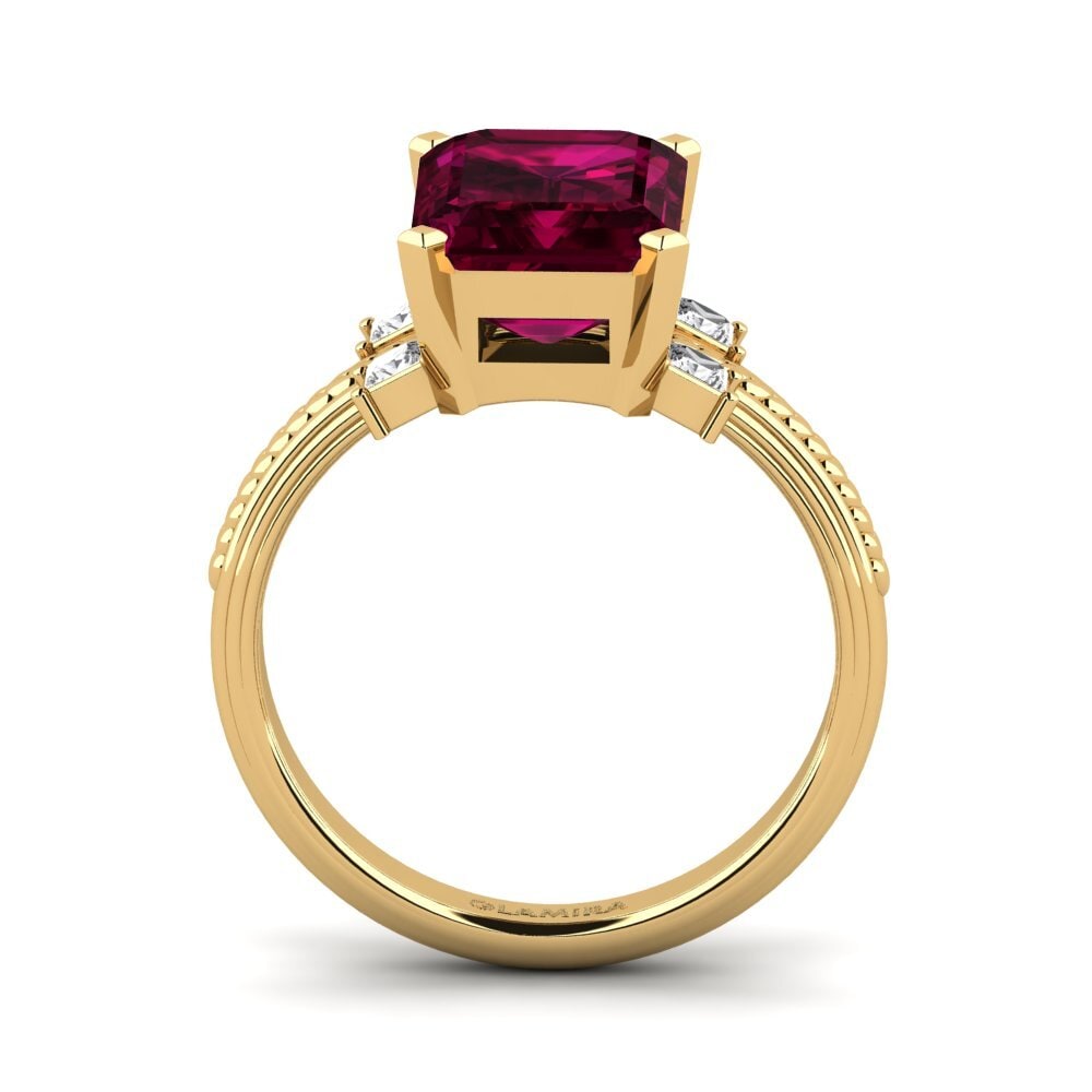 18ct Yellow Gold Engagement Ring Yely