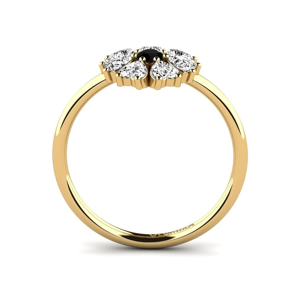 Onyx Noir Bague Rabanne