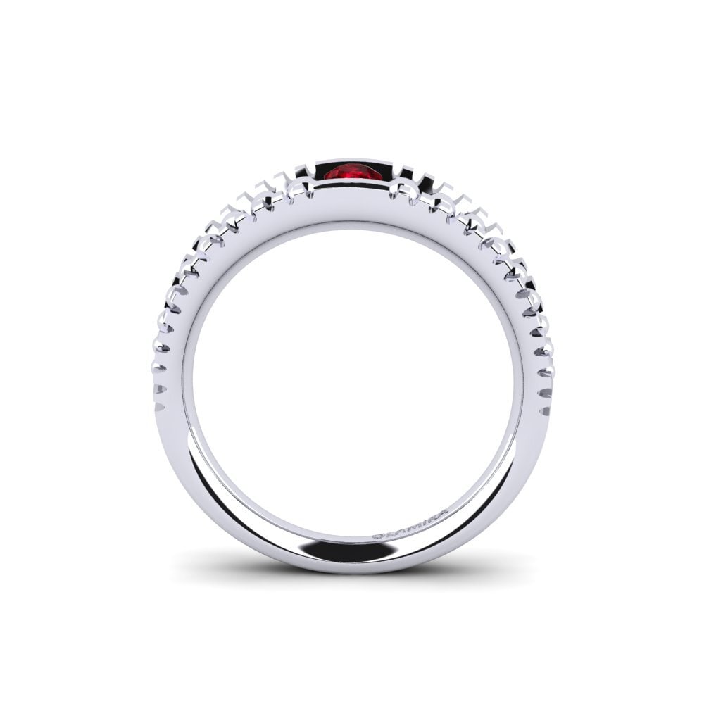 Ruby Engagement Ring Rasia