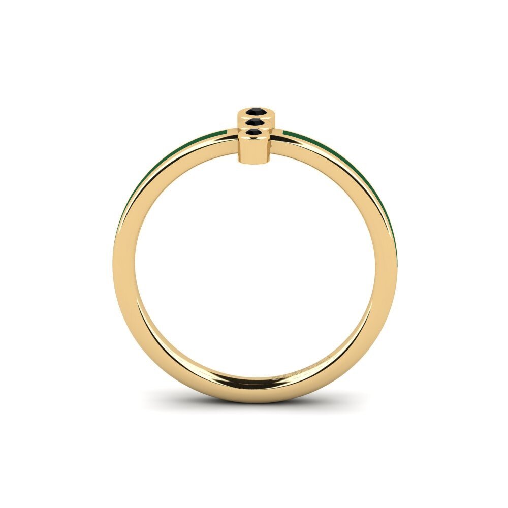 Schwarzer Onyx Ring Rayelf