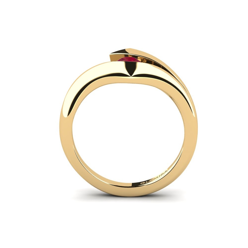 Ruby Engagement Ring Evie 0.25 crt