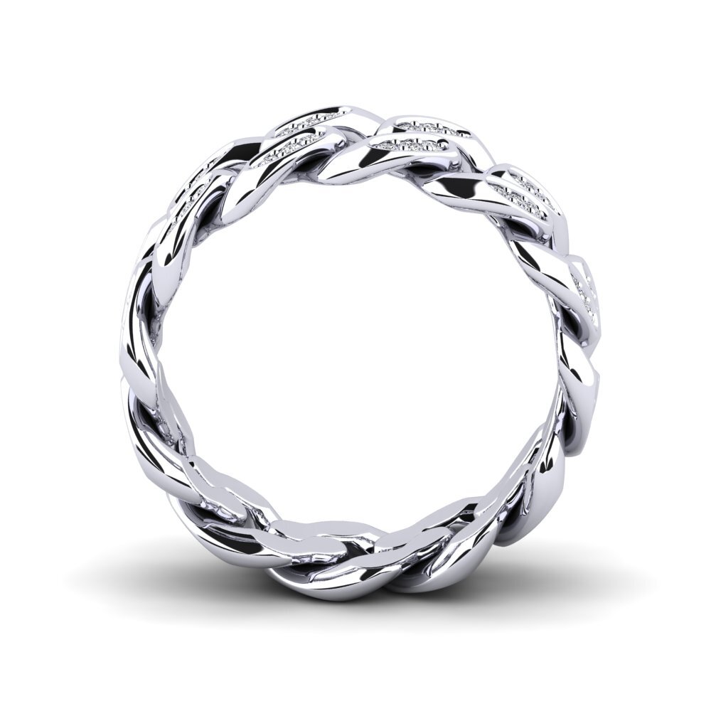 Diamante Produzido em Laboratório Anel Reaux