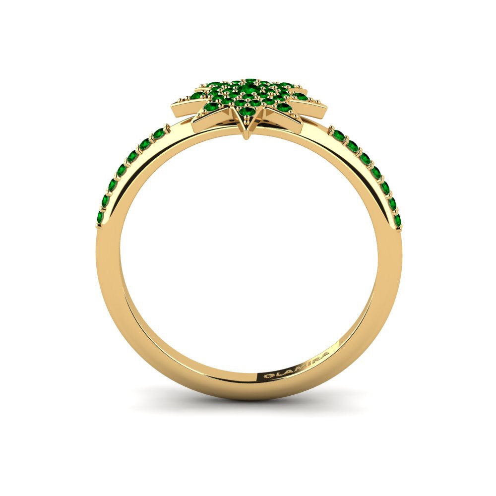 Circonita Verde Anillo Redamancy