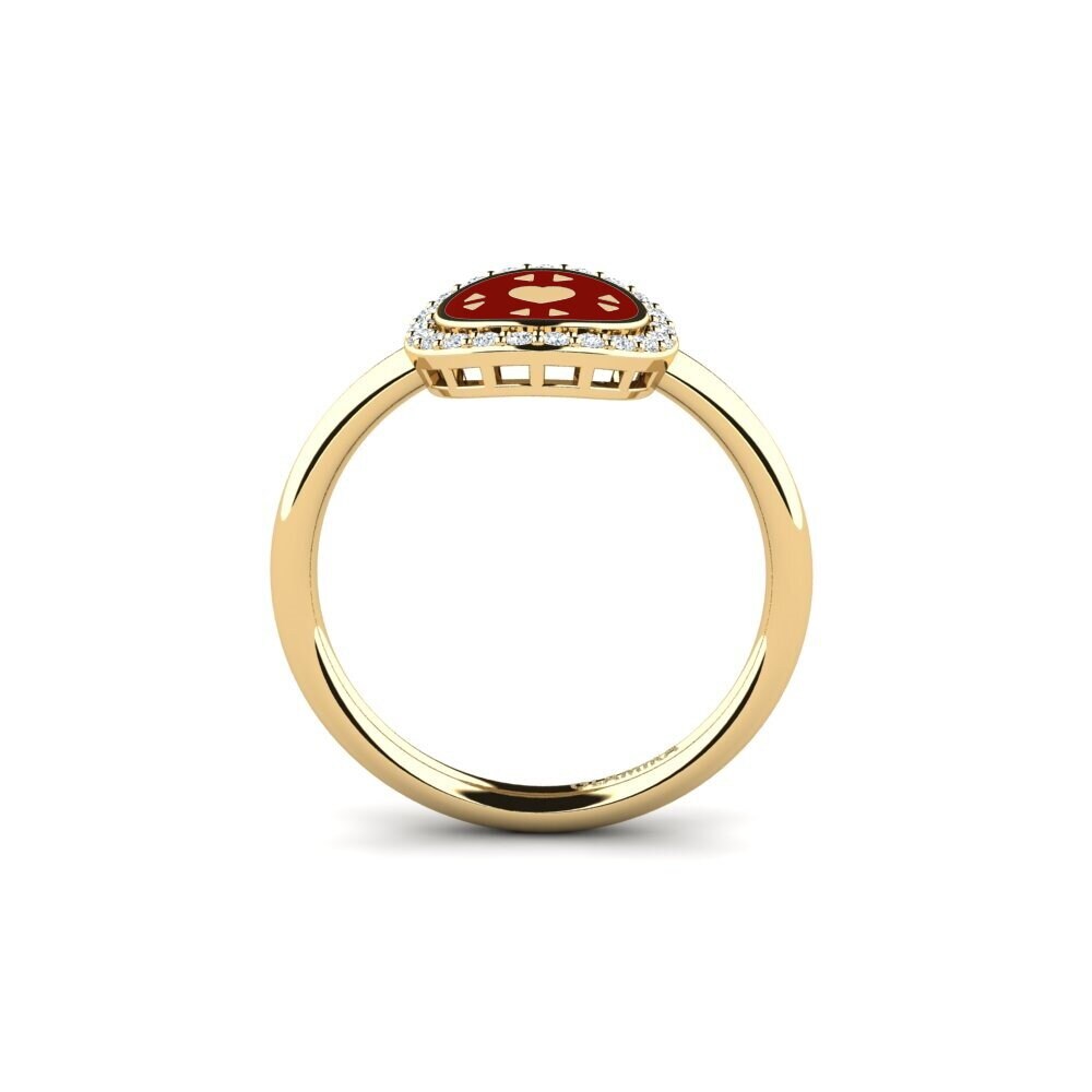Gelbgold 585 Ring Reisom