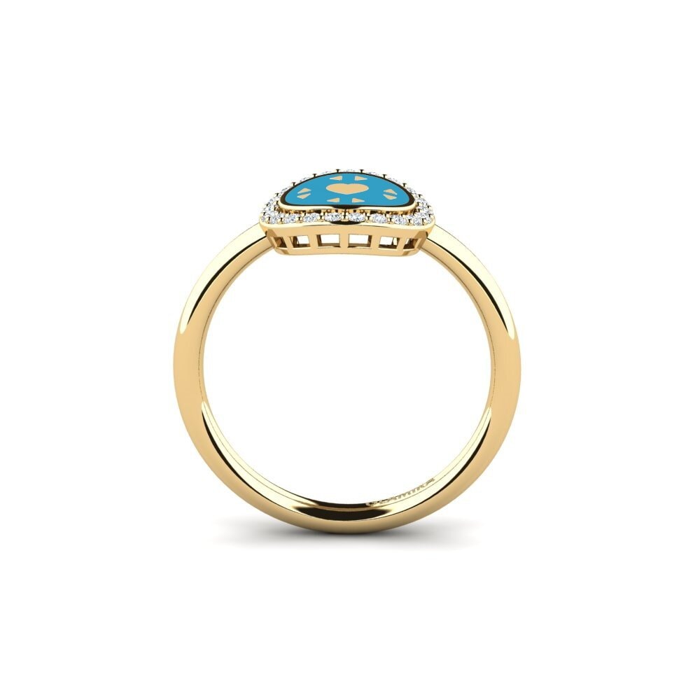 Or Jaune 9k Bague Reisom