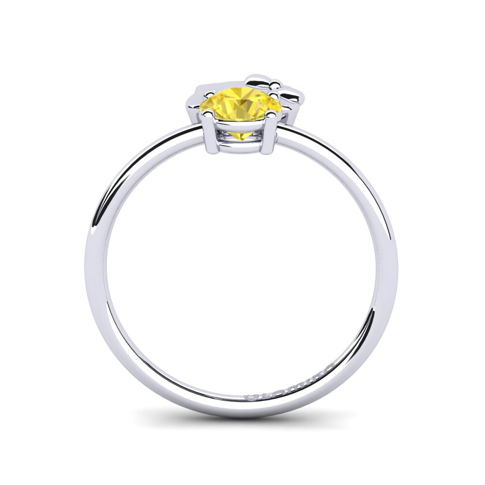 Yellow Sapphire Kid's Ring Remao