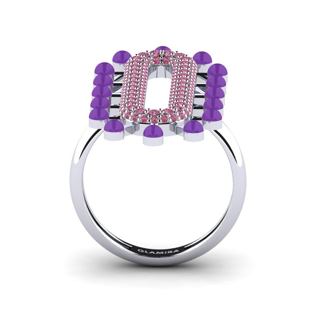 Rhodolite Garnet Ring Retrato