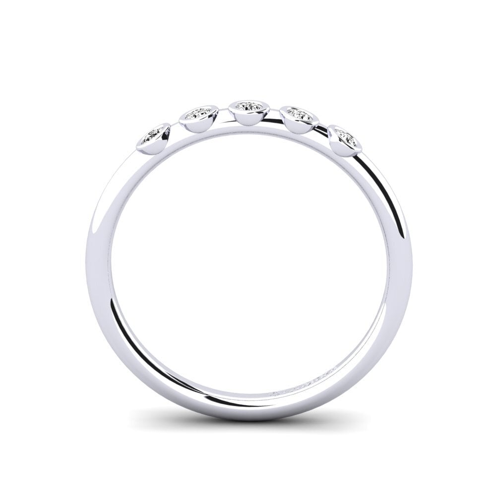 Moissanite Anel Revoladel