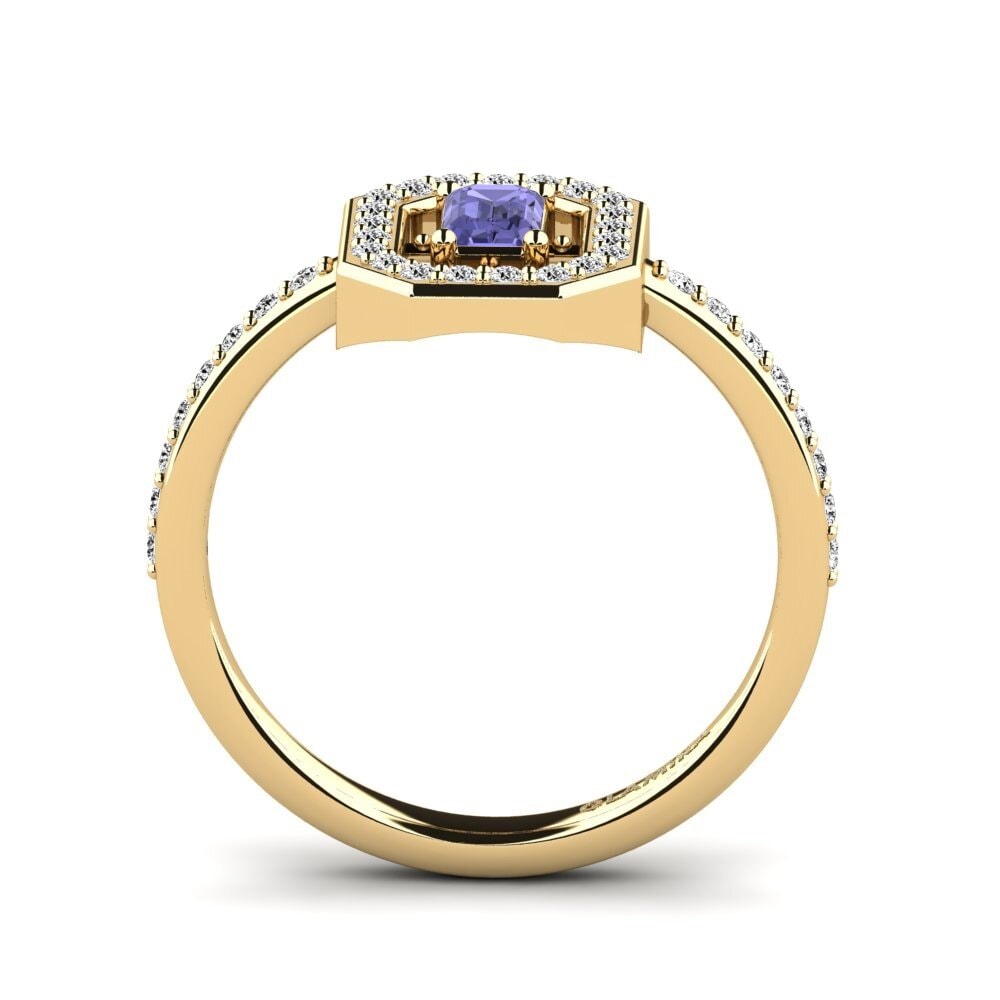 Tanzanite Engagement Ring Rihtod