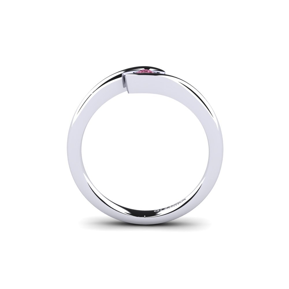 Rhodolite Garnet Engagement Ring Tonia 0.07 crt