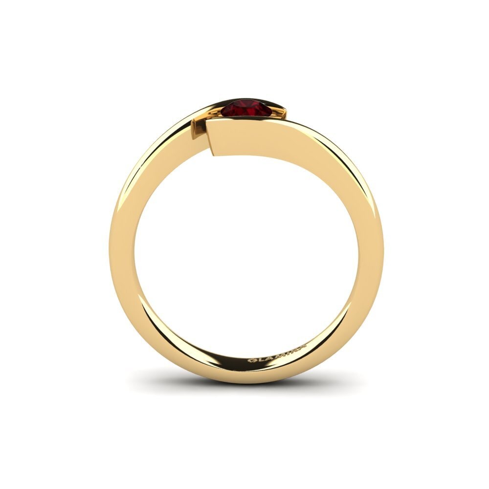 garnet Anel de Noivado Tonia 0.25 crt