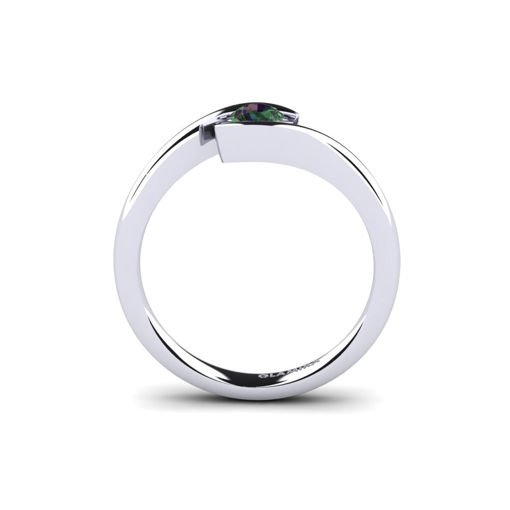Topacio Místico Anillo de compromiso Tonia 0.25 crt