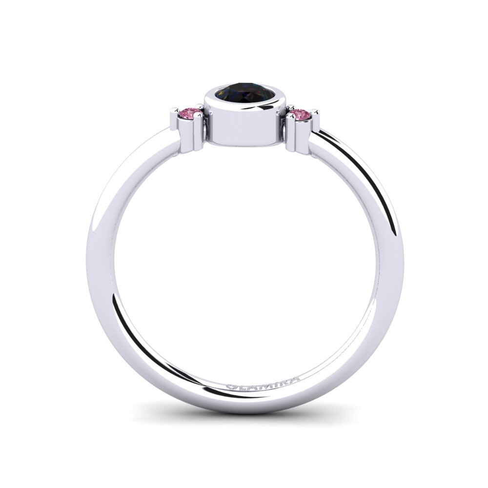Black Opal Women's Ring Rixos