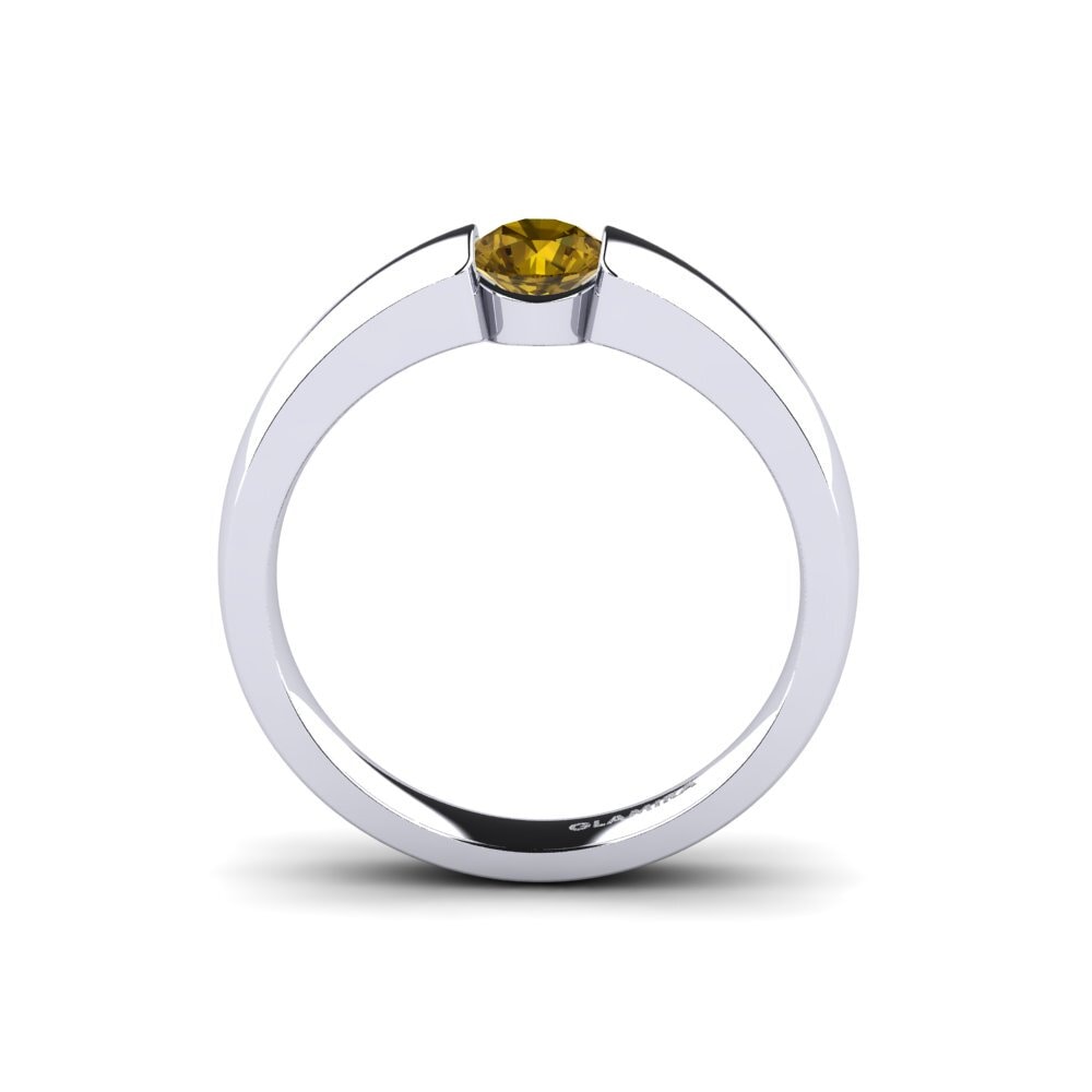 Circón Marrón Anillo de compromiso Lissy 0.5crt
