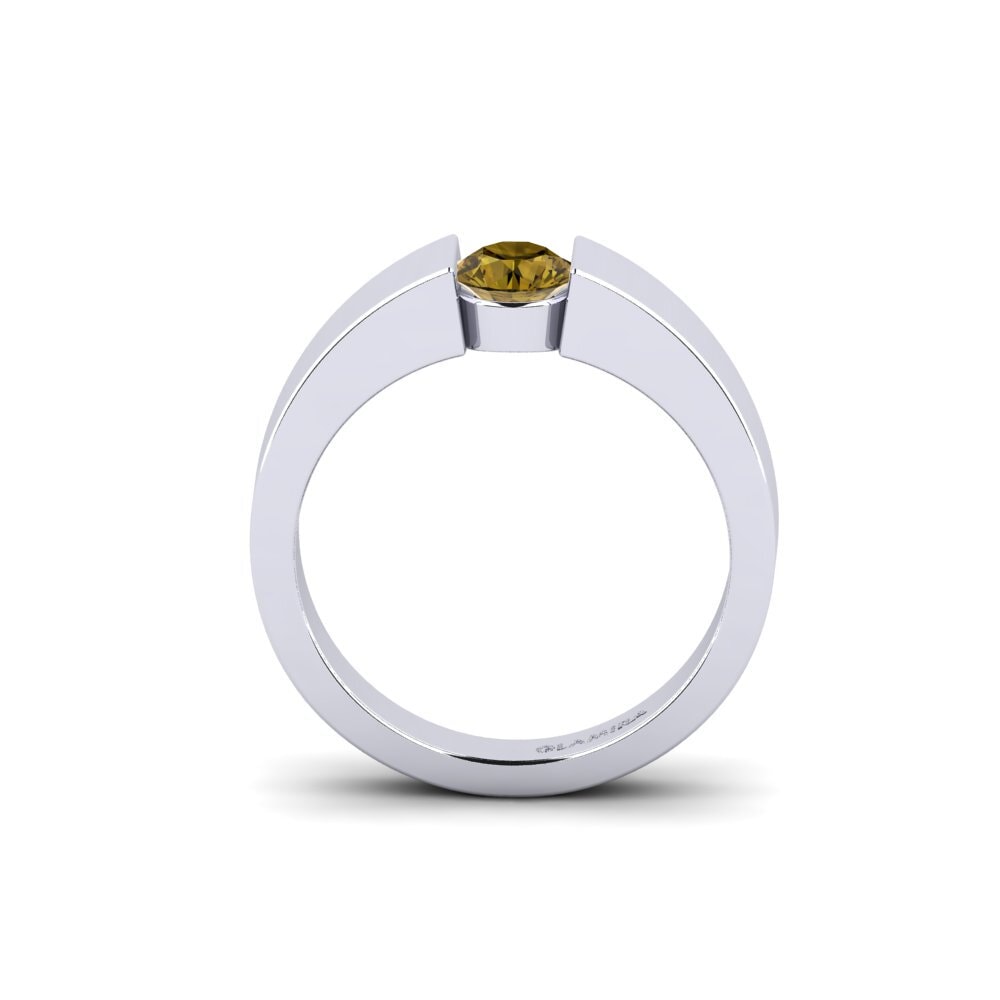 Circón Marrón Anillo de compromiso Nature 0.5 crt