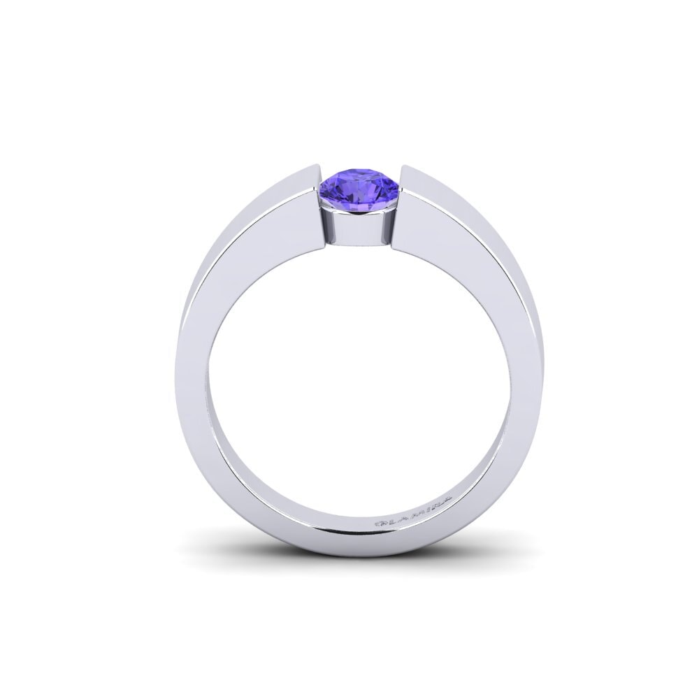 Tanzanite Engagement Ring Nature 0.5 crt