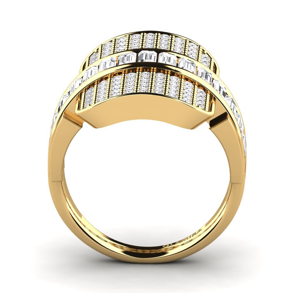 Weißer Saphir Ring Roberto