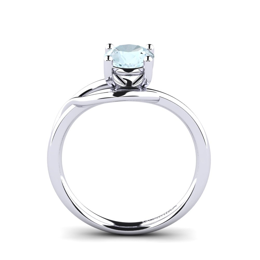 Aquamarine Engagement Ring Roisina