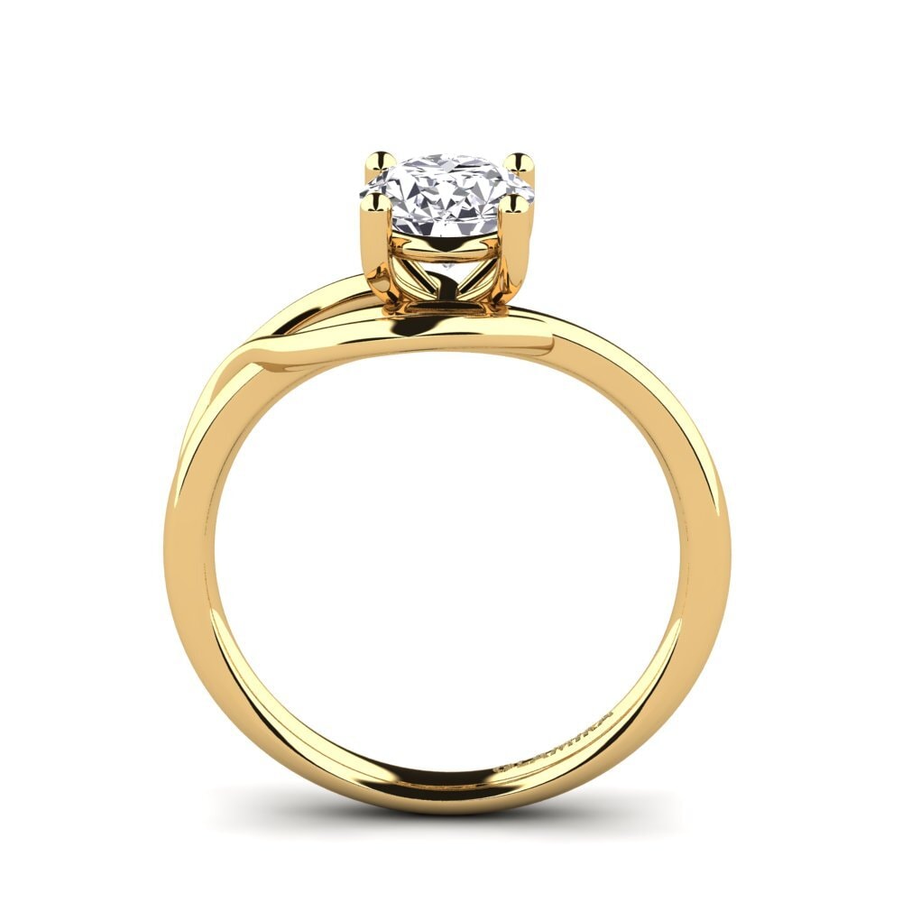 Gelbgold 585 Verlobungsringe Roisina