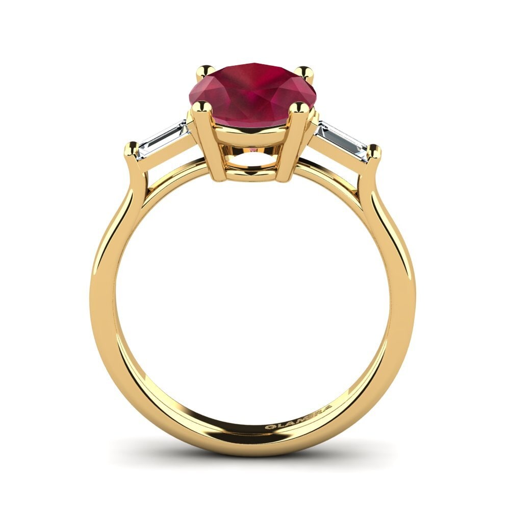 Ruby Engagement Ring Roline