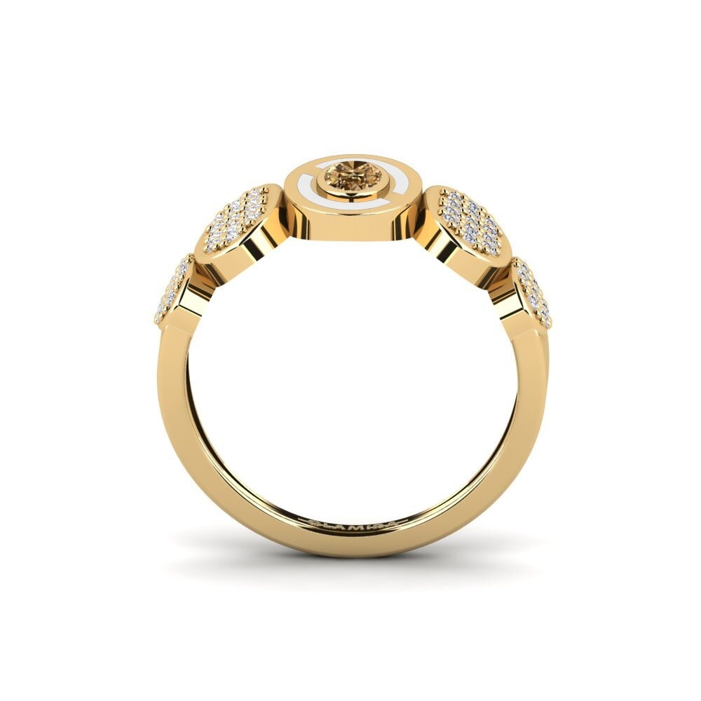 Brauner Diamant Ring Romana