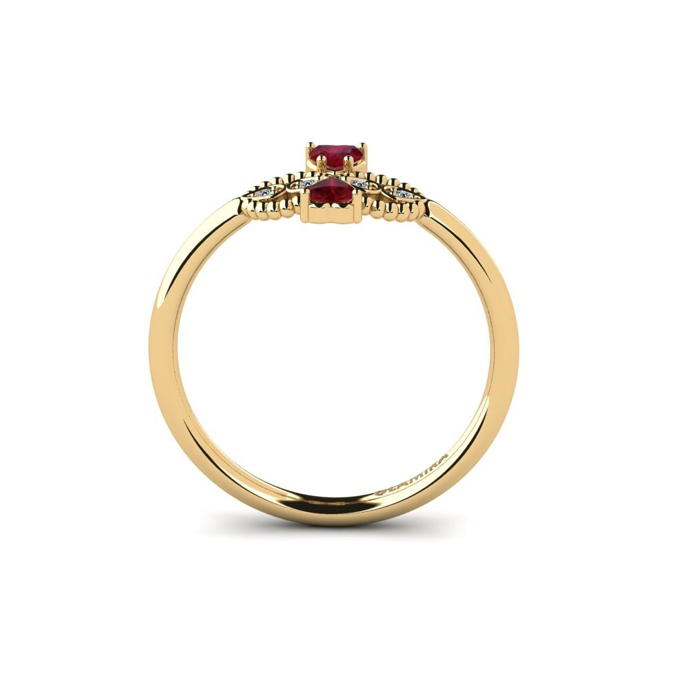 Ruby Ring Romb