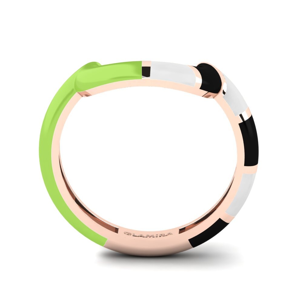Rotgold 585 Ring Rondek A