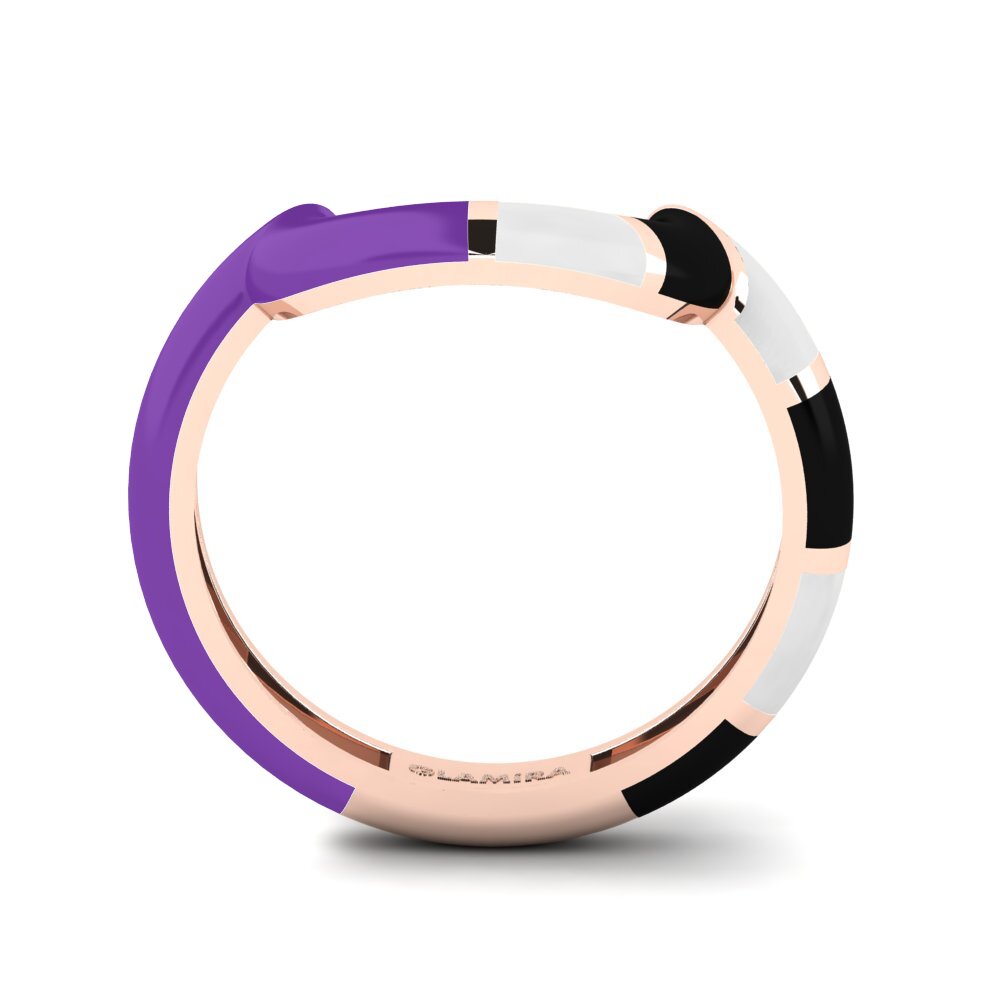 14ct Rose Gold Ring Rondek A