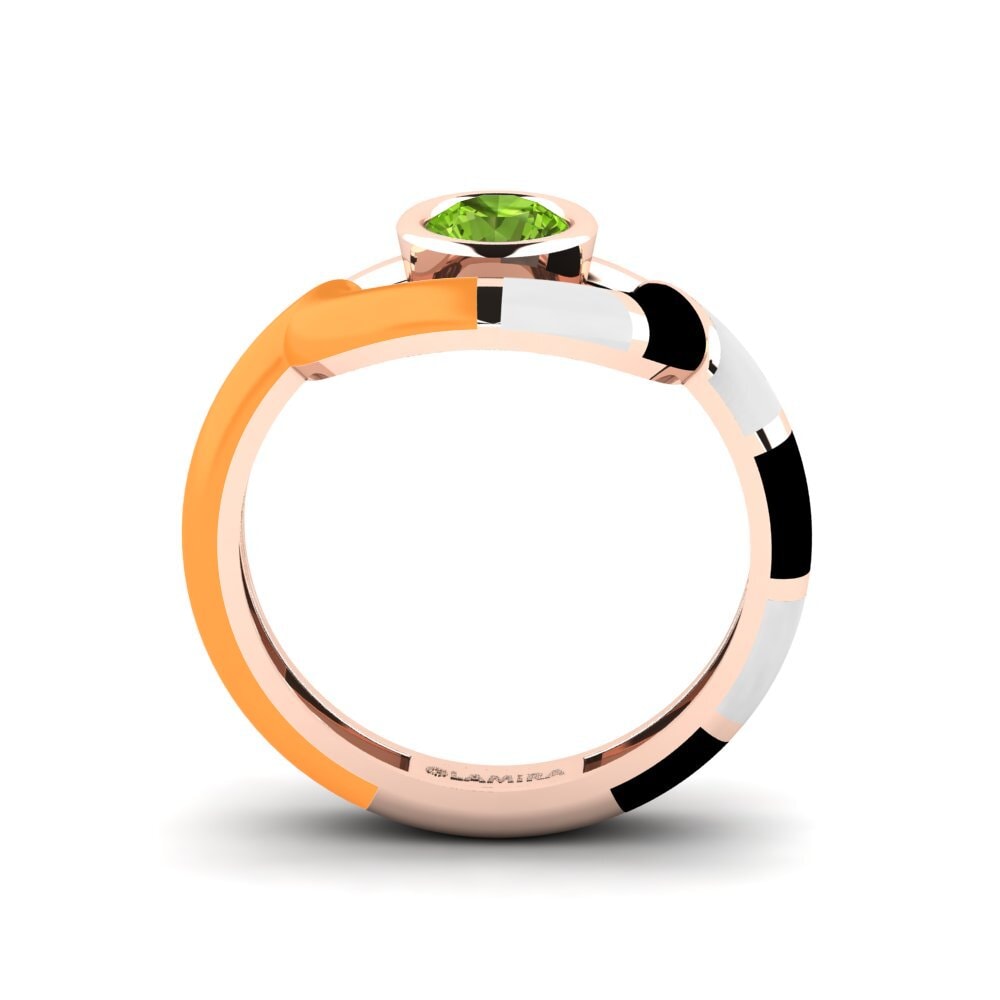 Peridot Ring Rondek SET