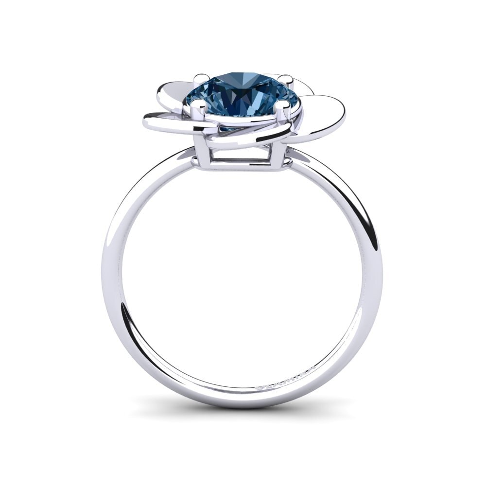 Diamant Bleu Bague Ronnica